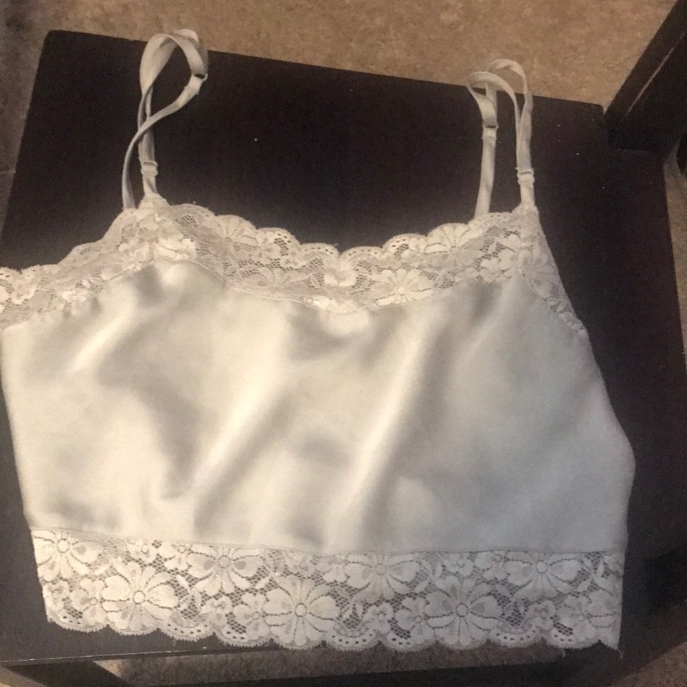 Brandy Melville mint silky tank